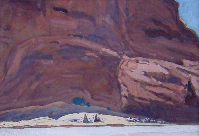 Carl Oscar Borg - Canyon de Chelly
