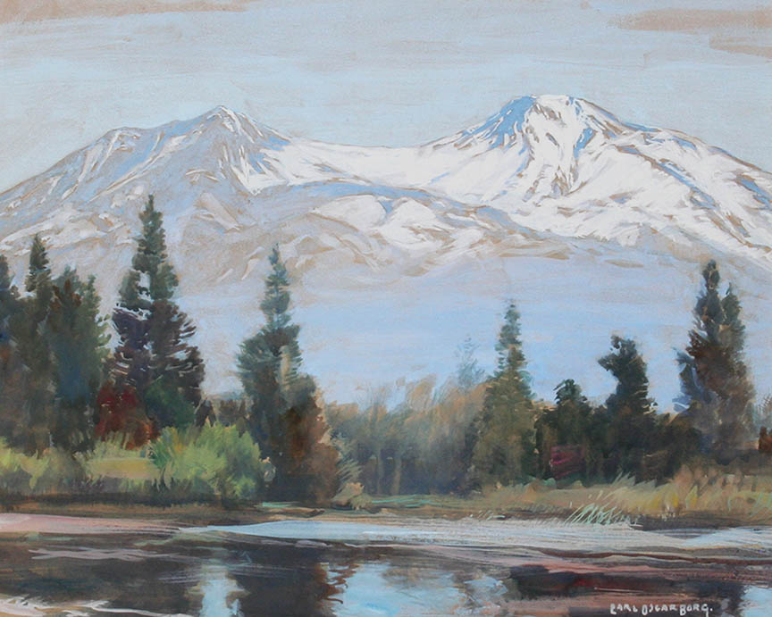 Carl Oscar Borg - Mount Shasta